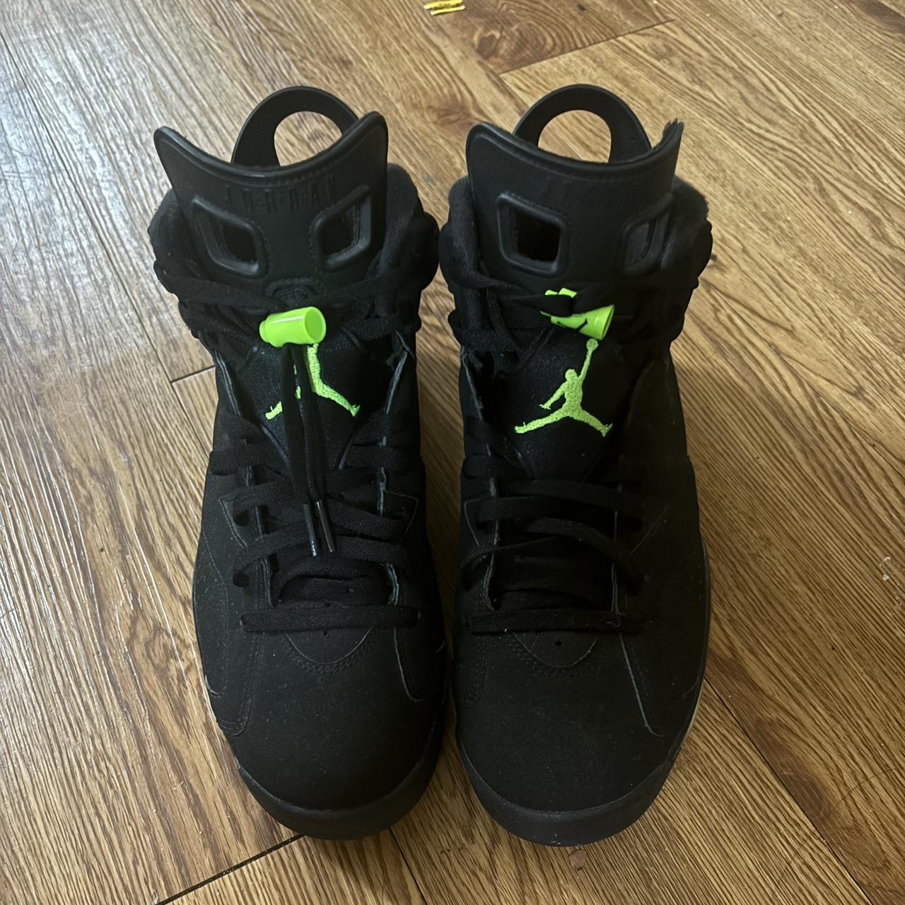electric green jordan 6 mens