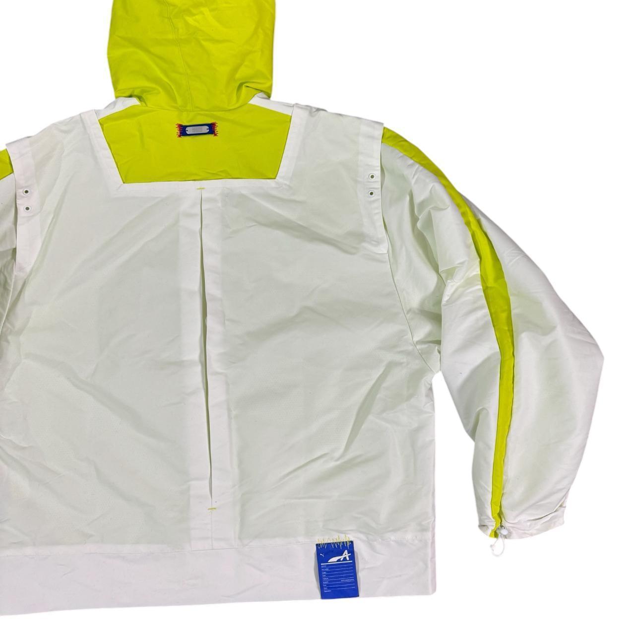 Ader Error Men's Windbreaker Jacket - White/Green… - image 5