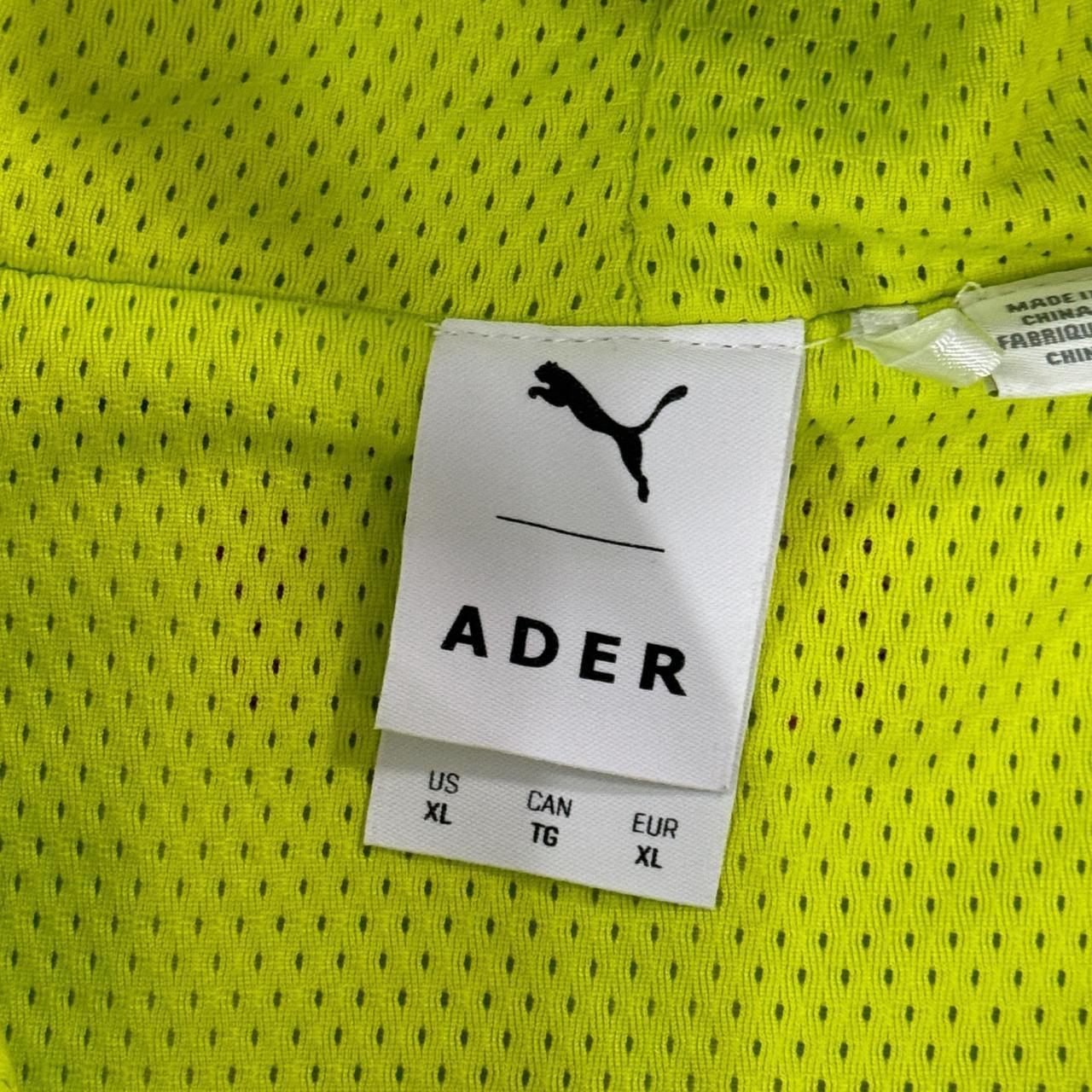 Ader Error Men's Windbreaker Jacket - White/Green… - image 8