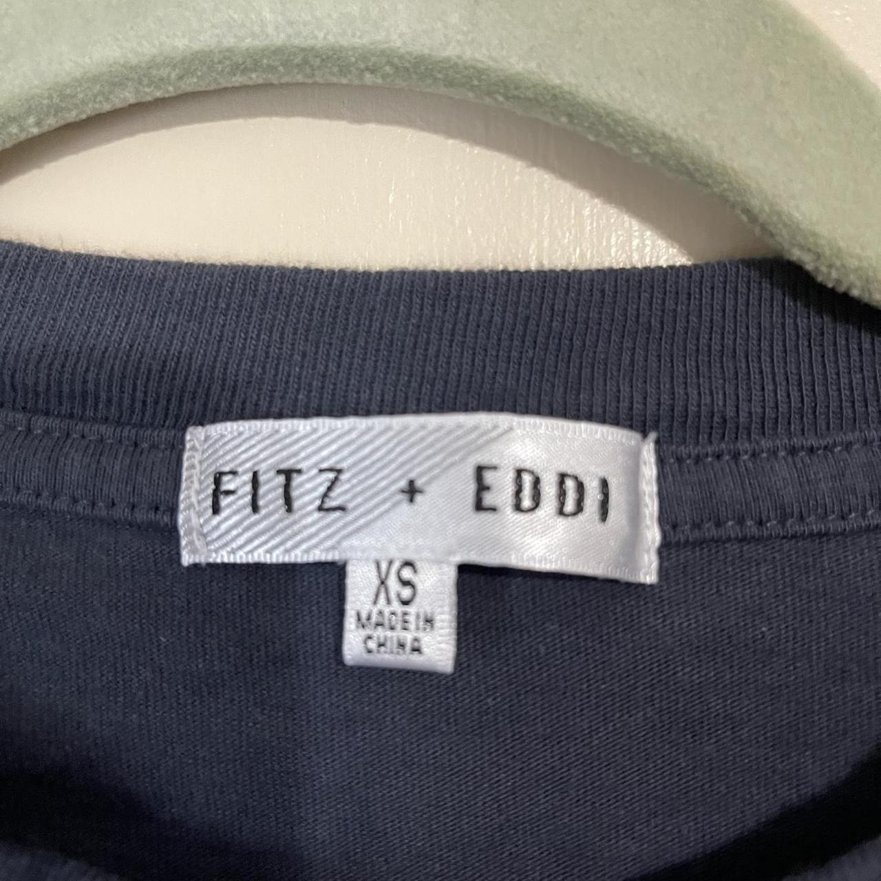 Fitz & Eddi color block top, striped, 100% cotton, - Depop