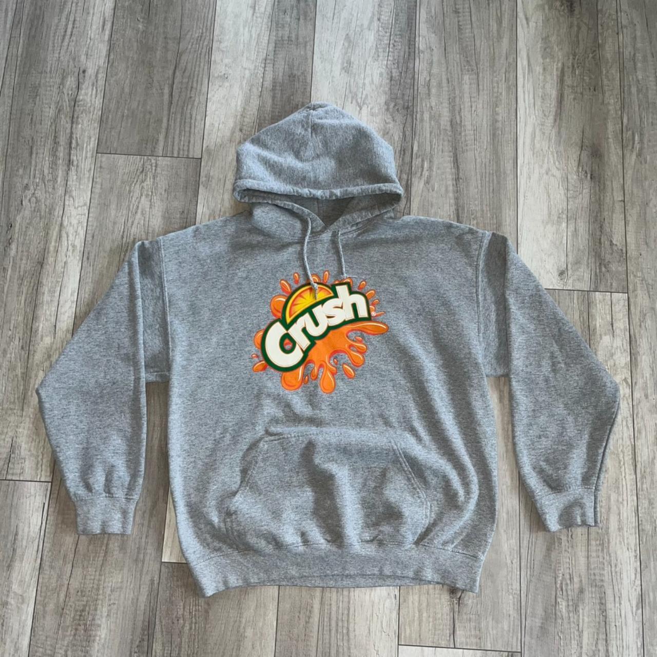 Grey and outlet orange sweatshirt