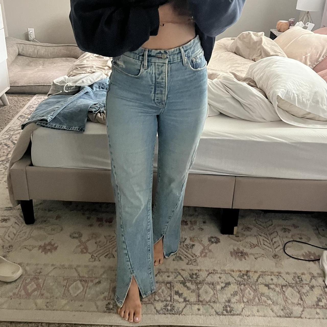 GOOD AMERICAN Women's Jeans Depop