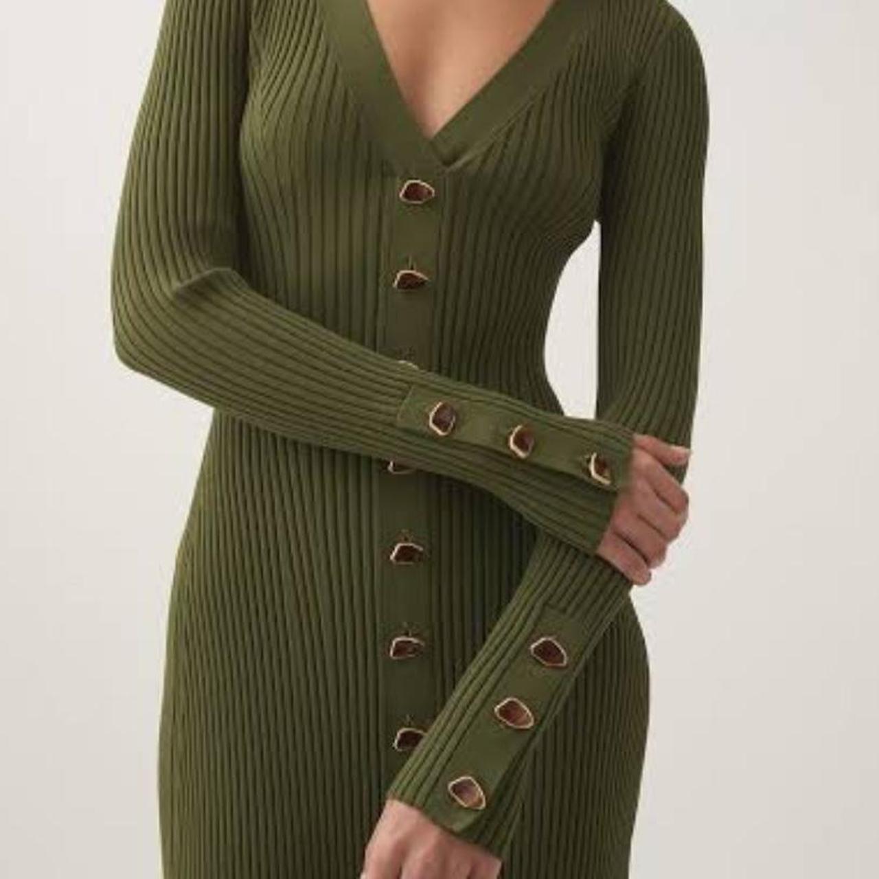 Selling Aje flute knit midi dress. In perfect | Depop