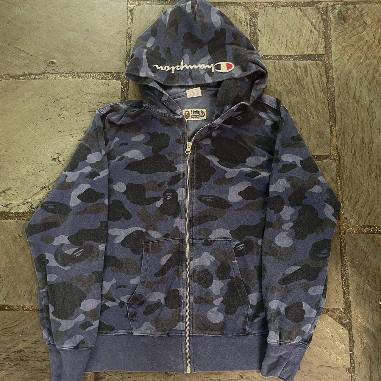 Champion cheap bape hoodie