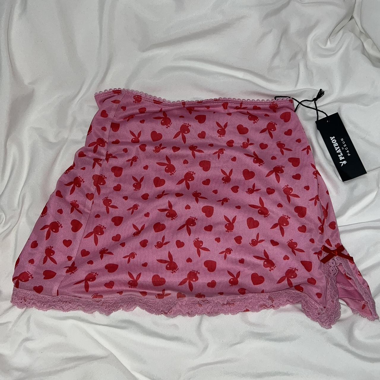 Playboy X Pacsun Lined Skirt Limited Edition Depop