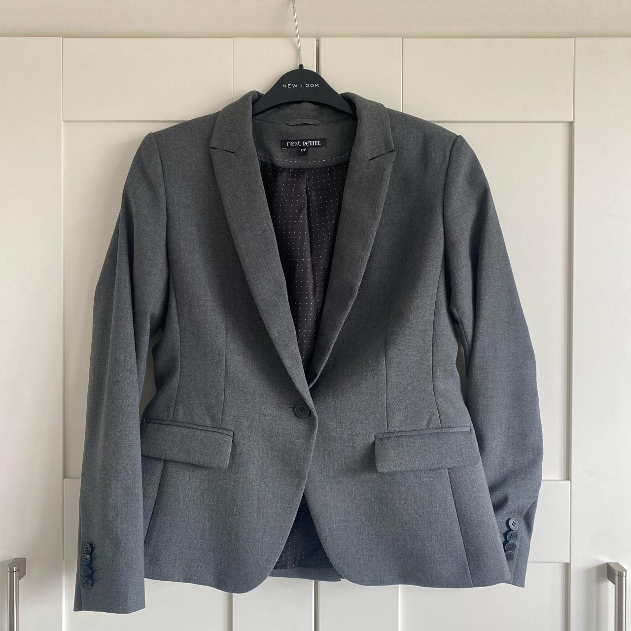 Next Women's Grey Tailored-jackets | Depop