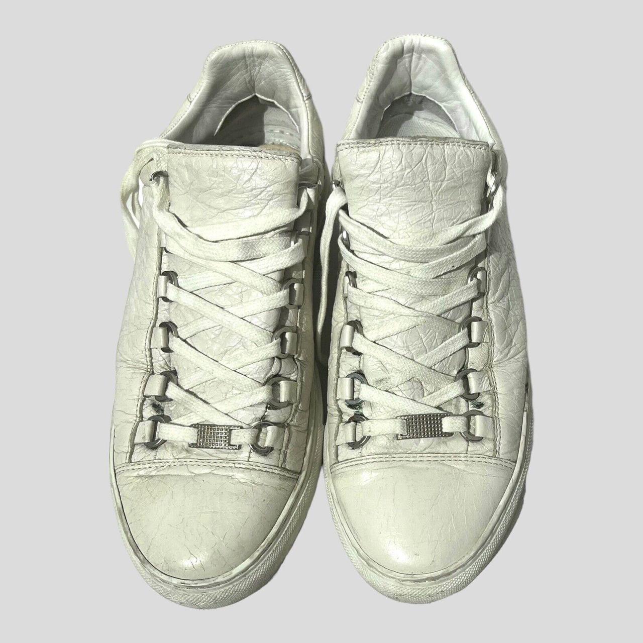 Balenciaga arena hot sale low white