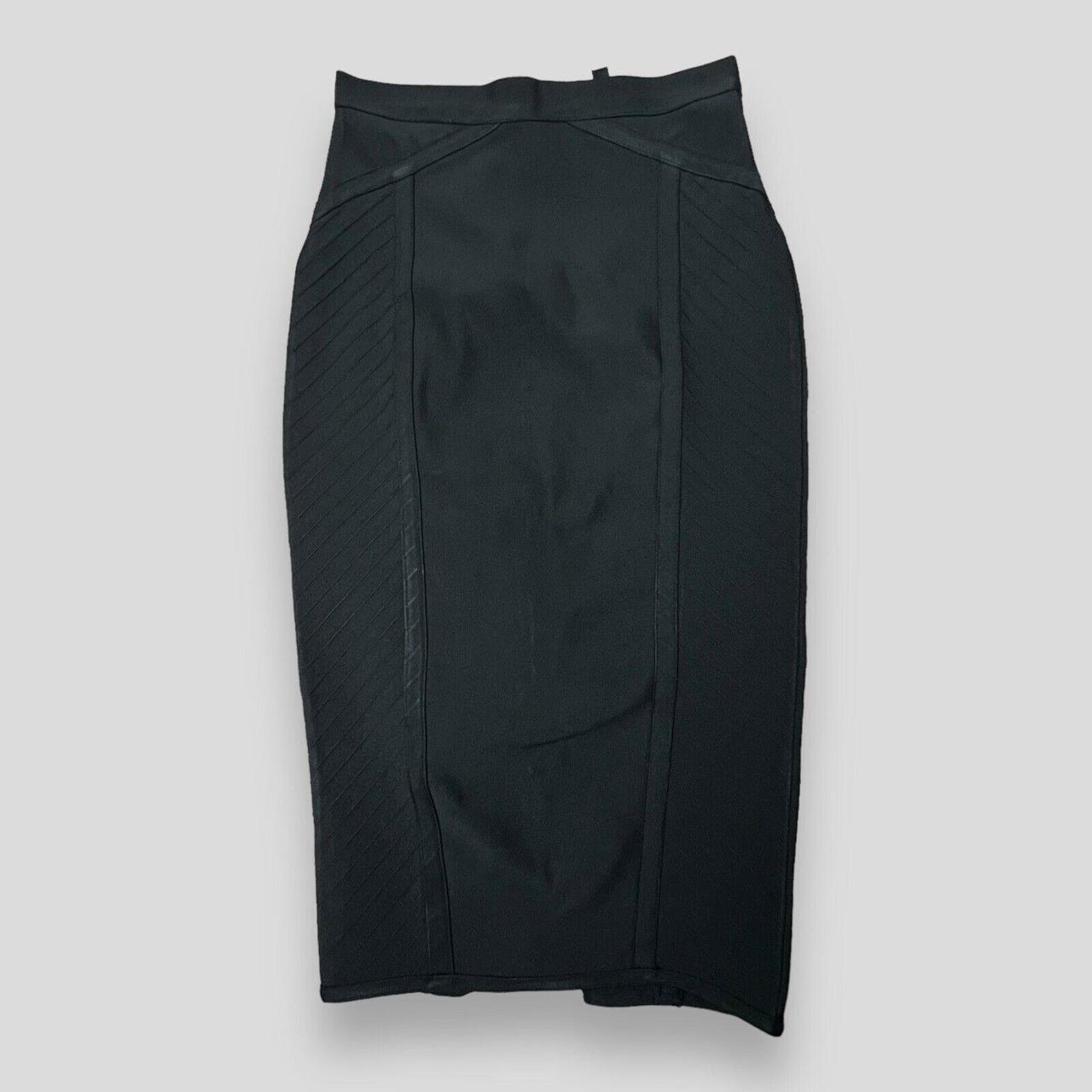 Black bandage skirt best sale