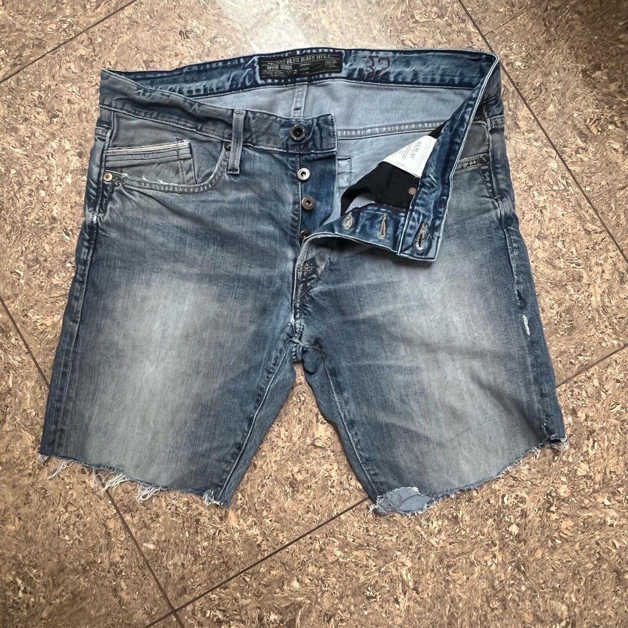 Replay 901 denim shorts on sale