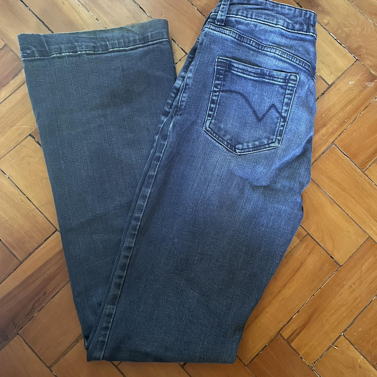 Women's Blue and Navy Jeans Depop