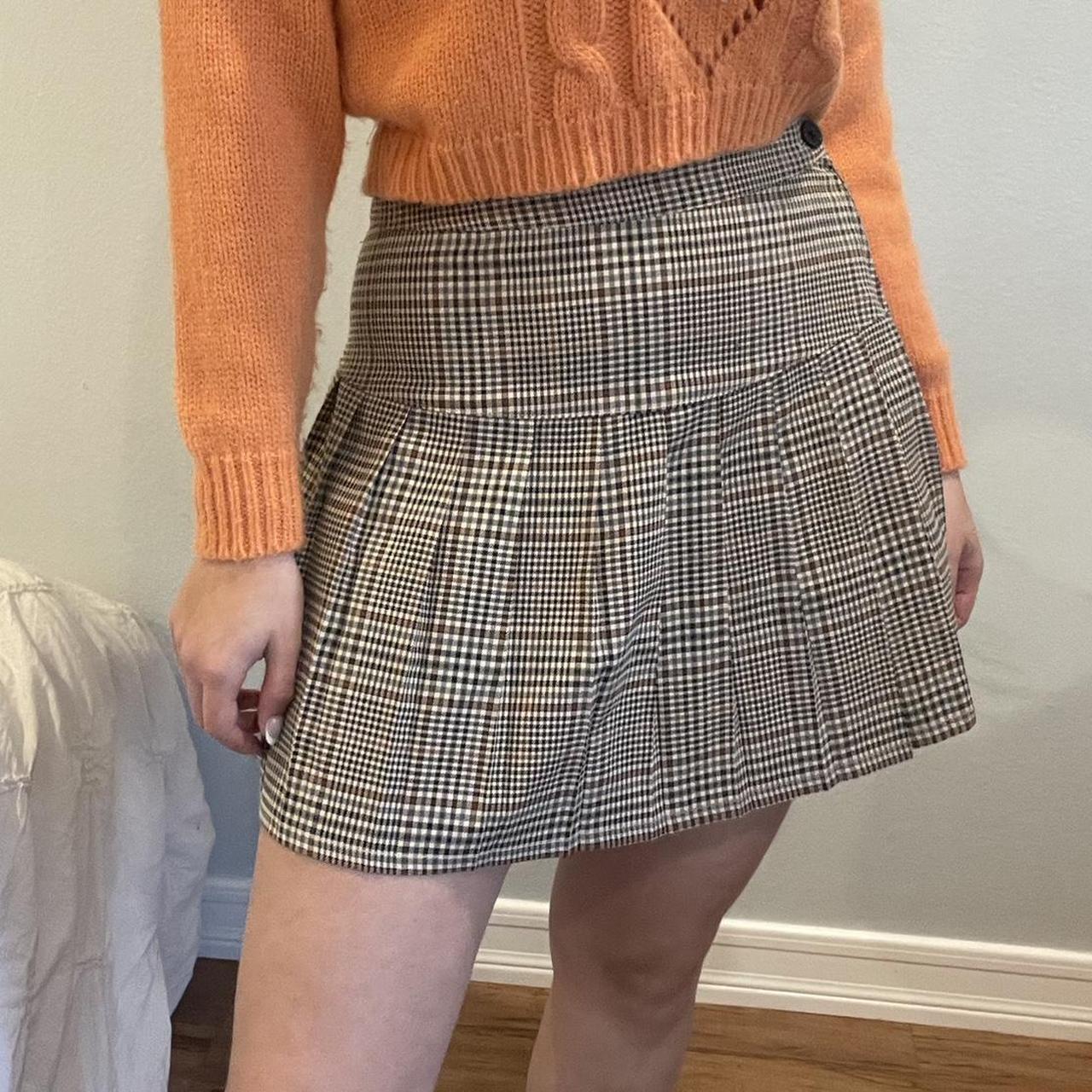 Dickies plaid mini clearance skirt