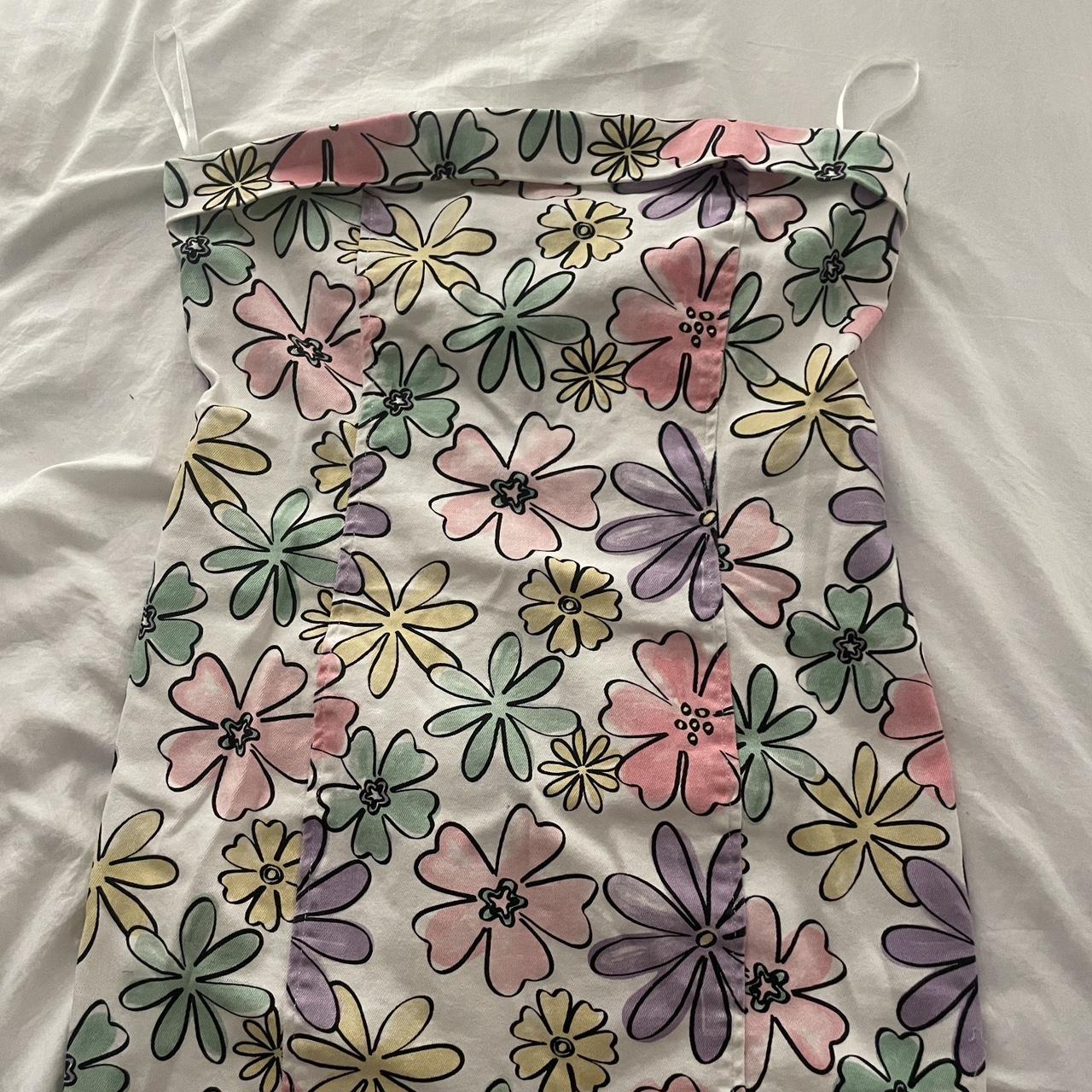 Bailey Rose flower dress size Large Great for going... - Depop