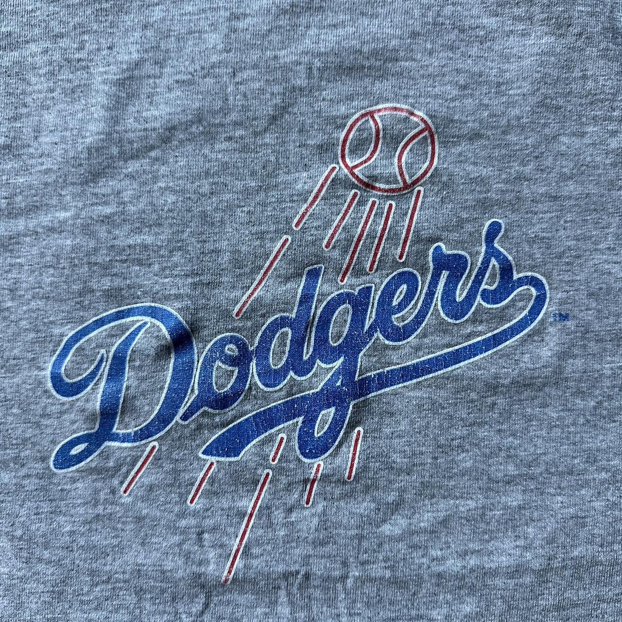 Vintage 00's LA Dodgers tie dye shirt. Ripped tag - Depop