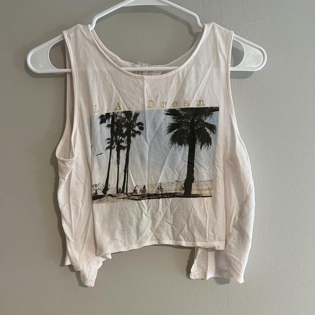 Forever 21 Girls L.A. Dream Tank Top #forever21... | Depop, image size:1280x1280