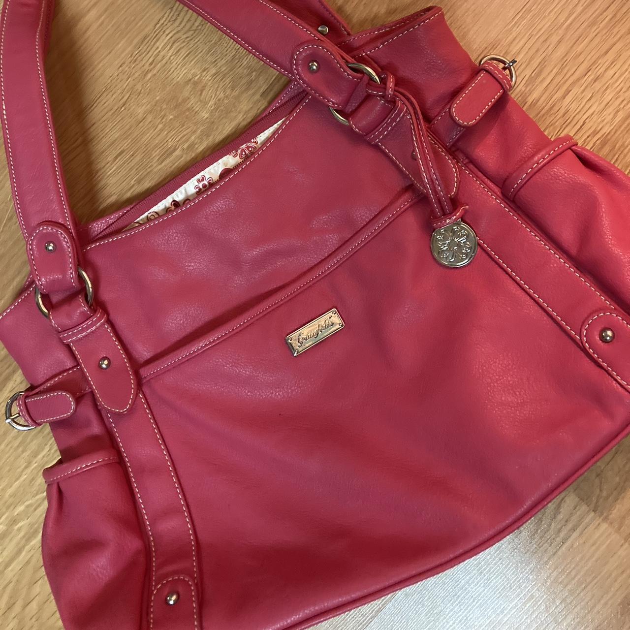 Grace Adele pink shoulder bag Y2K style!