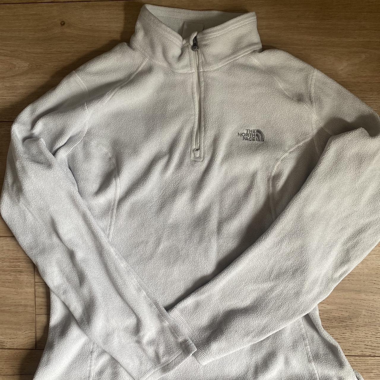 ~north face half zip fleece sweatshirt ~size... - Depop