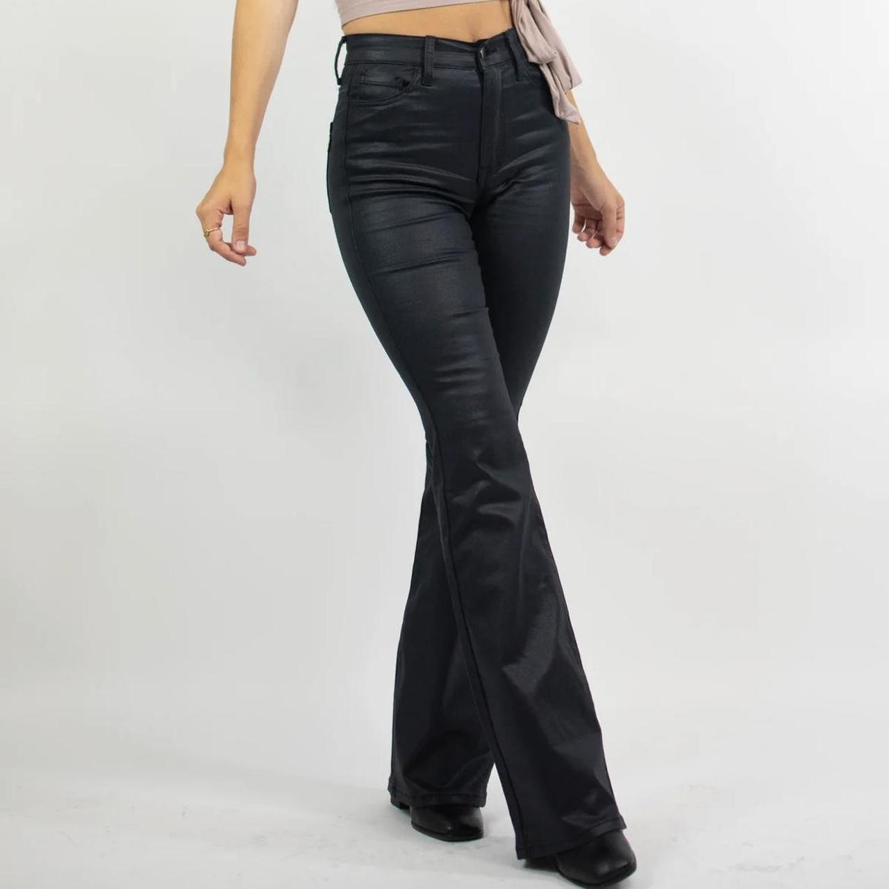 Grey bandit Roxy jeans pleather Super cute I just... Depop