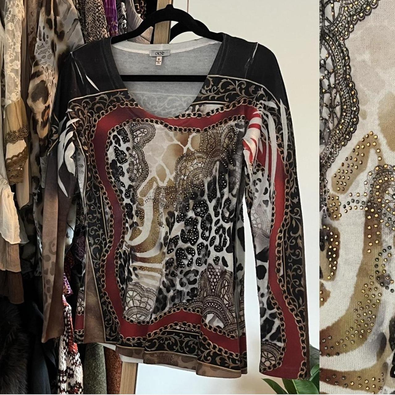 Cache Women's Blouse - Multi/Black - One size – C… - image 4