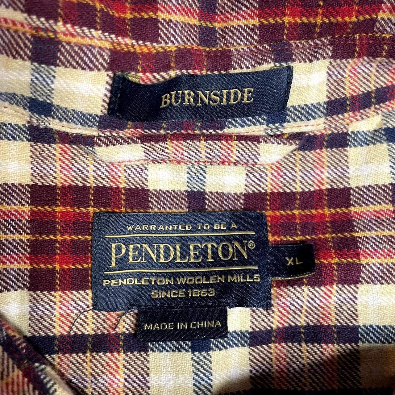 Pendleton Men's Shirt - Red/Multi - XL – Pendleto… - image 2