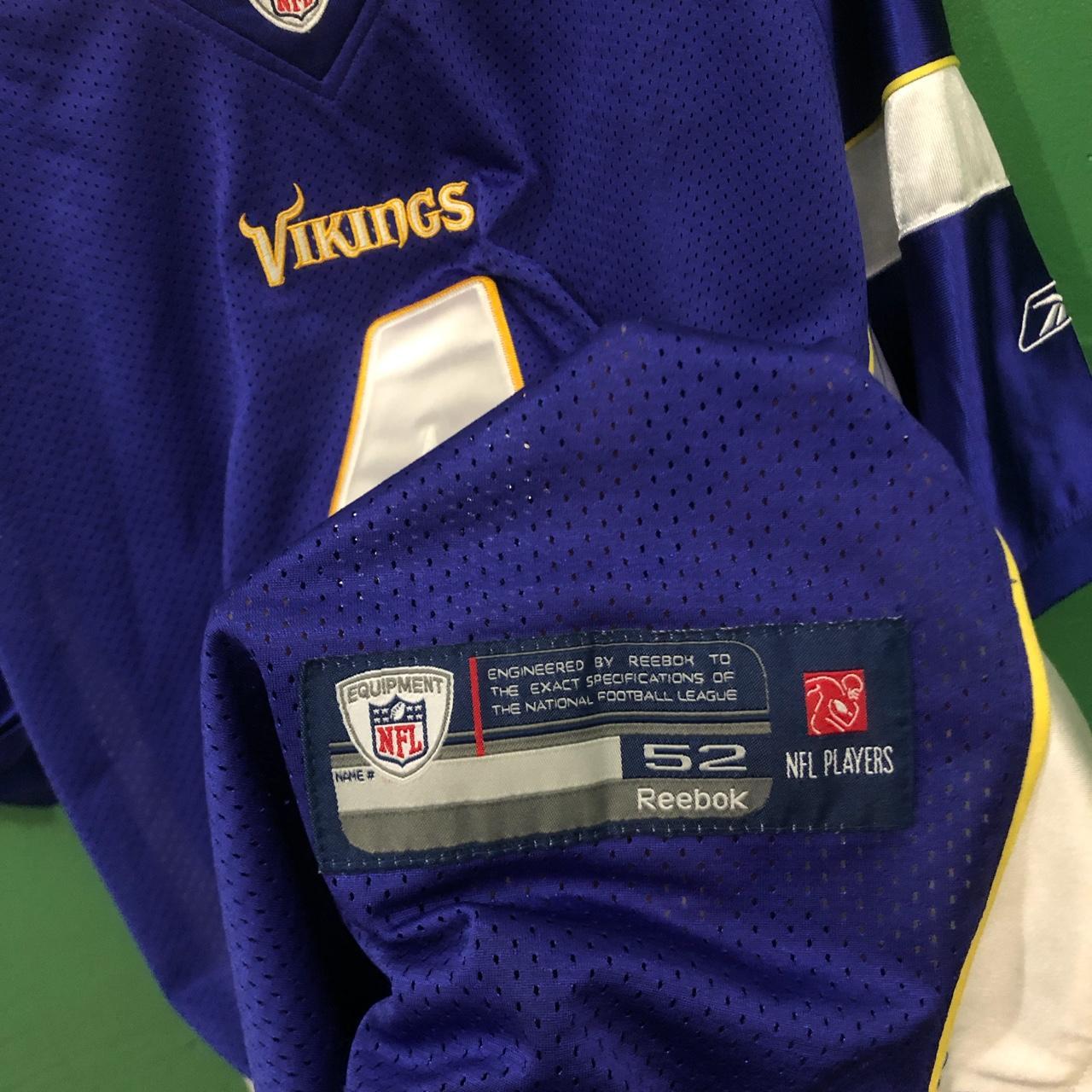 Brett Favre Minnesota Vikings Reebok Men Jersey - Depop