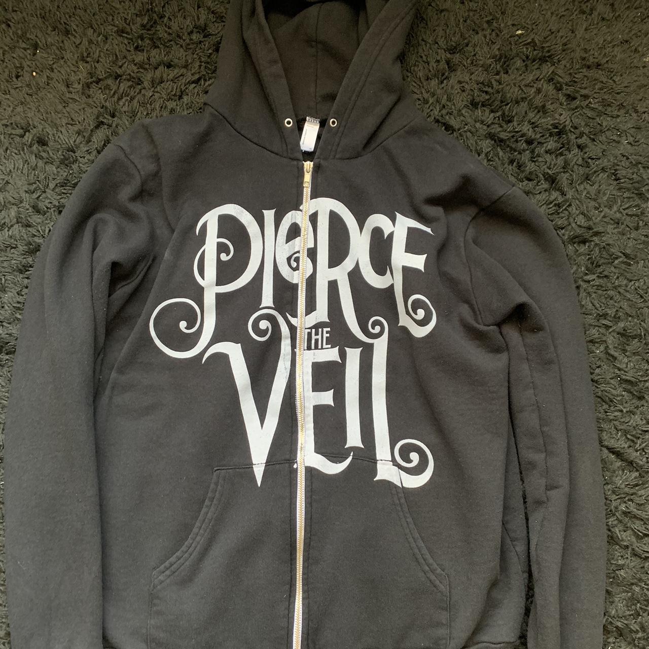 Pierce the veil zip up Super rare selfish machines... Depop
