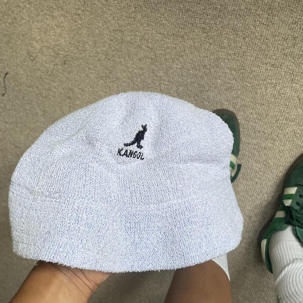 Kangol hat / cute Kangol Bucket hat in a lilac colour - Depop