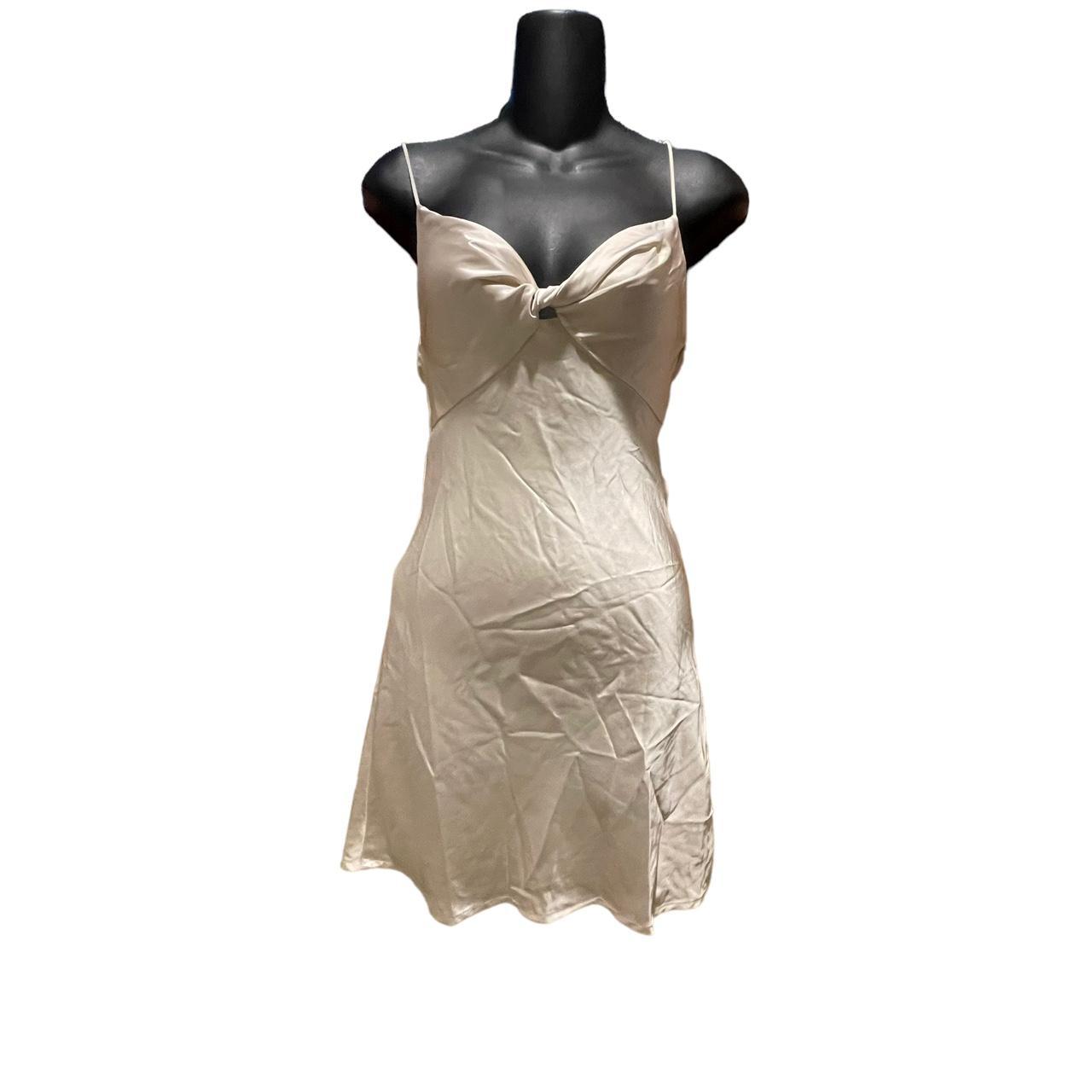 Marilyn Mini Dress Champagne