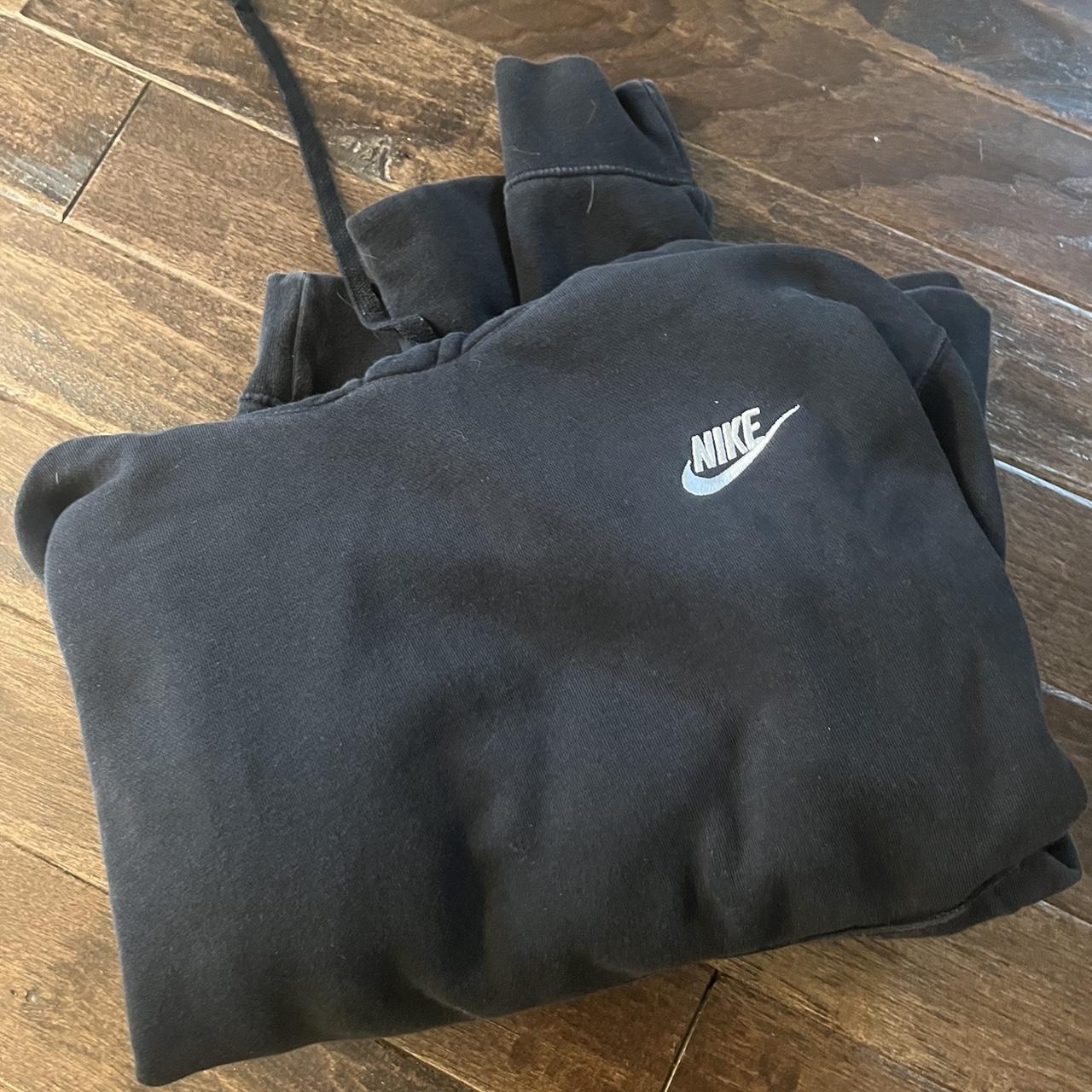 womens black hoodie nike