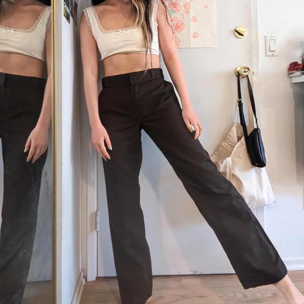 Dickies High-Rise Wide Pants  Wide pants, Wide leg pants outfit