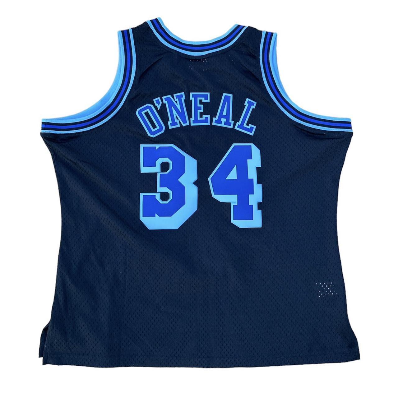 Mitchell Ness Men's Tank top Black/Blue XXL – Shaq Lakers