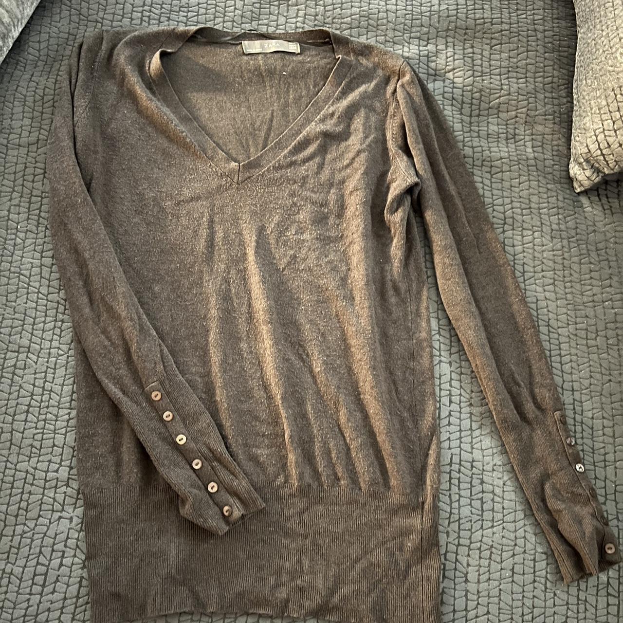 Camel sales jumper zara