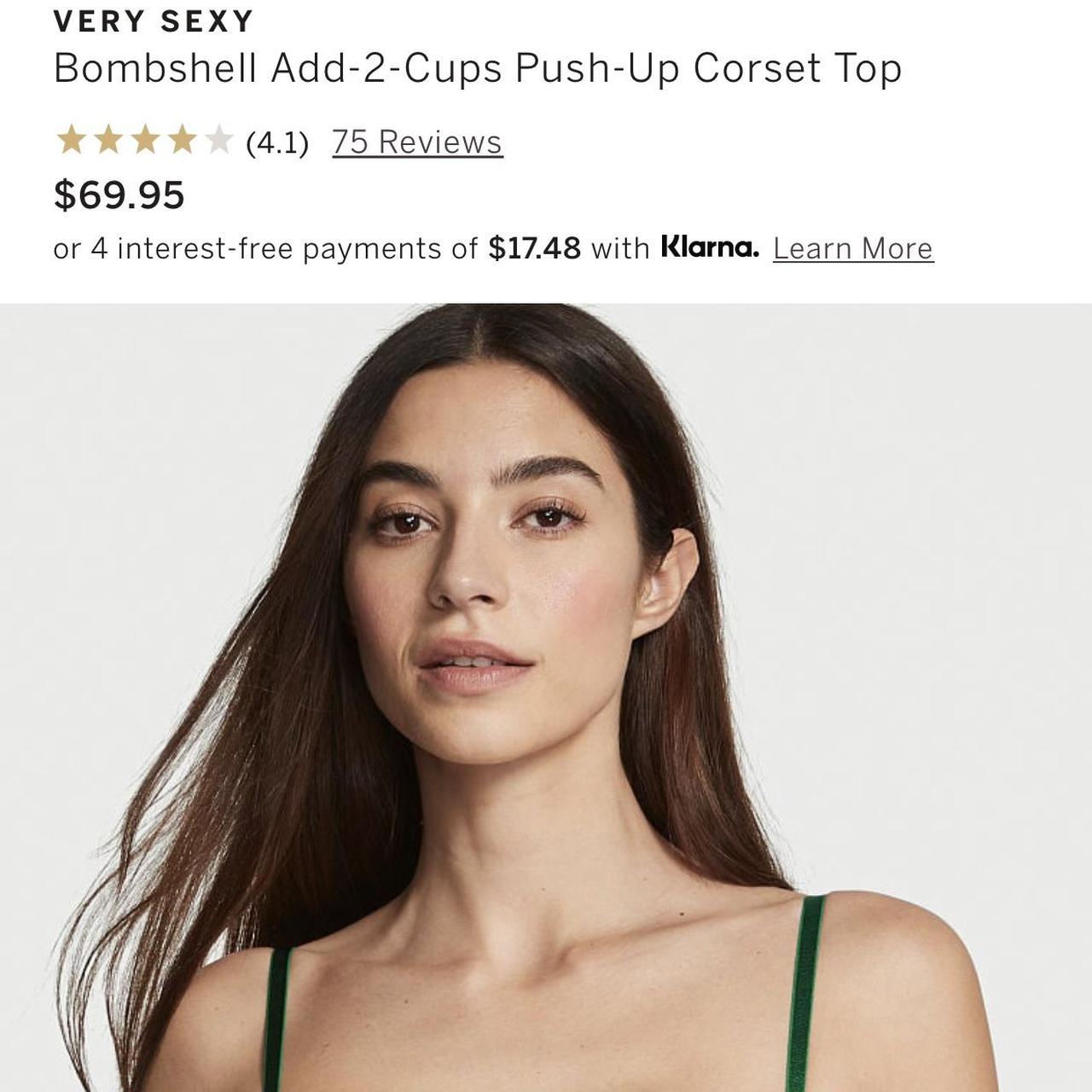 Very Sexy Bombshell Add-2-Cups Push-Up Corset Top