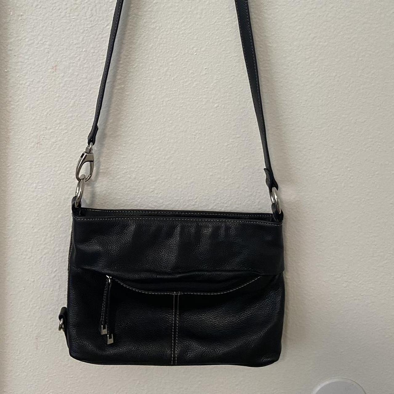 Tignanello black crossbody popular