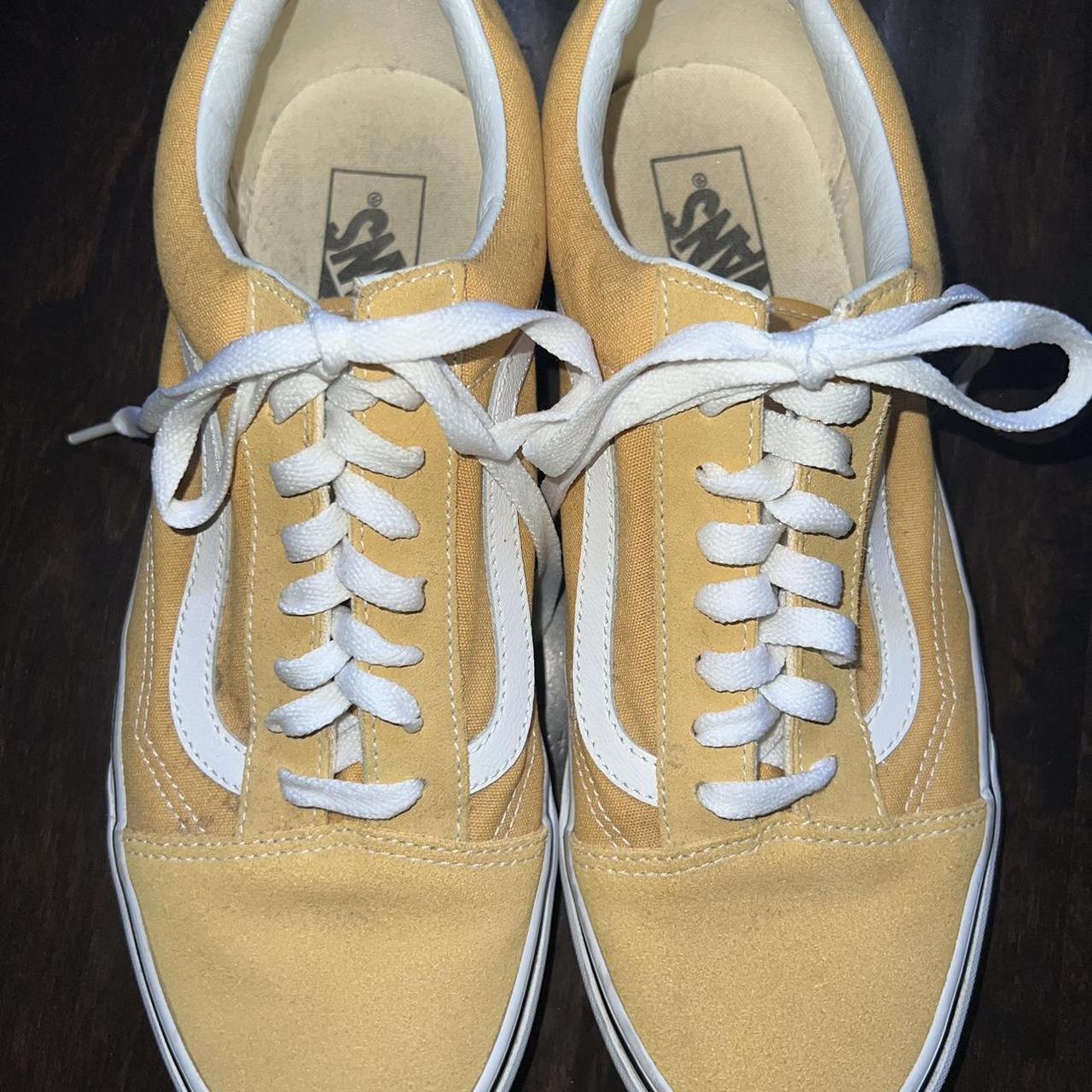 Gold yellow vans hotsell