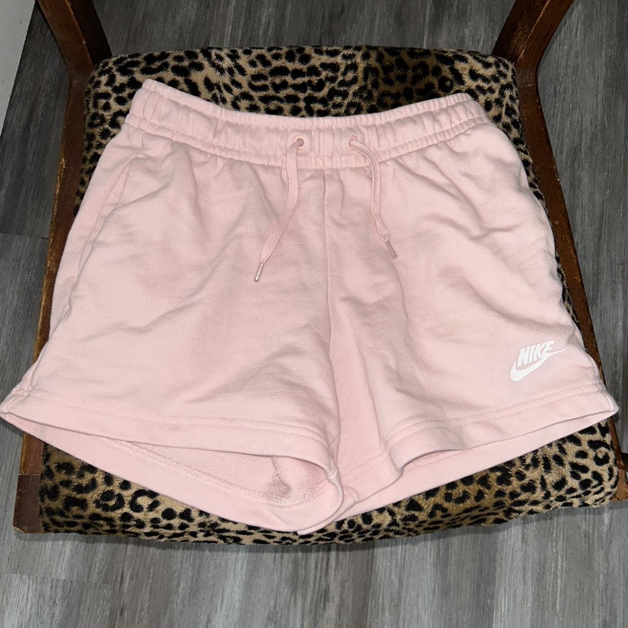 Baby pink nike shorts sale