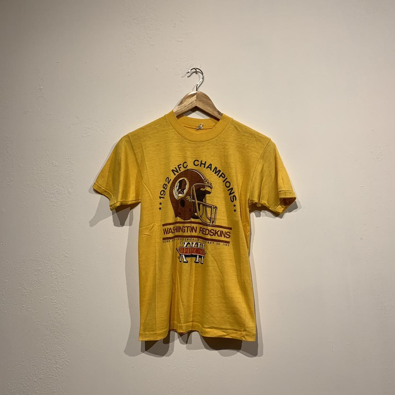 80s Washington Redskins vintage logo 7 t-shirt - Depop