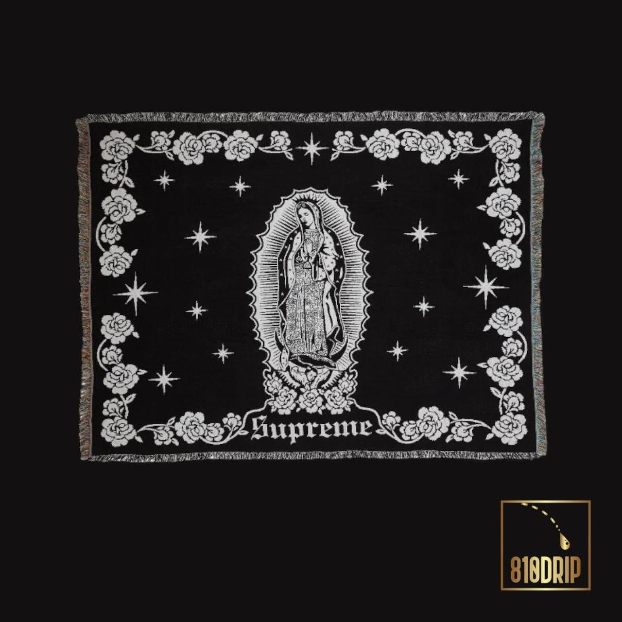 Supreme Virgin Mary Blanket Size:OS Condition:BrandNew - Depop