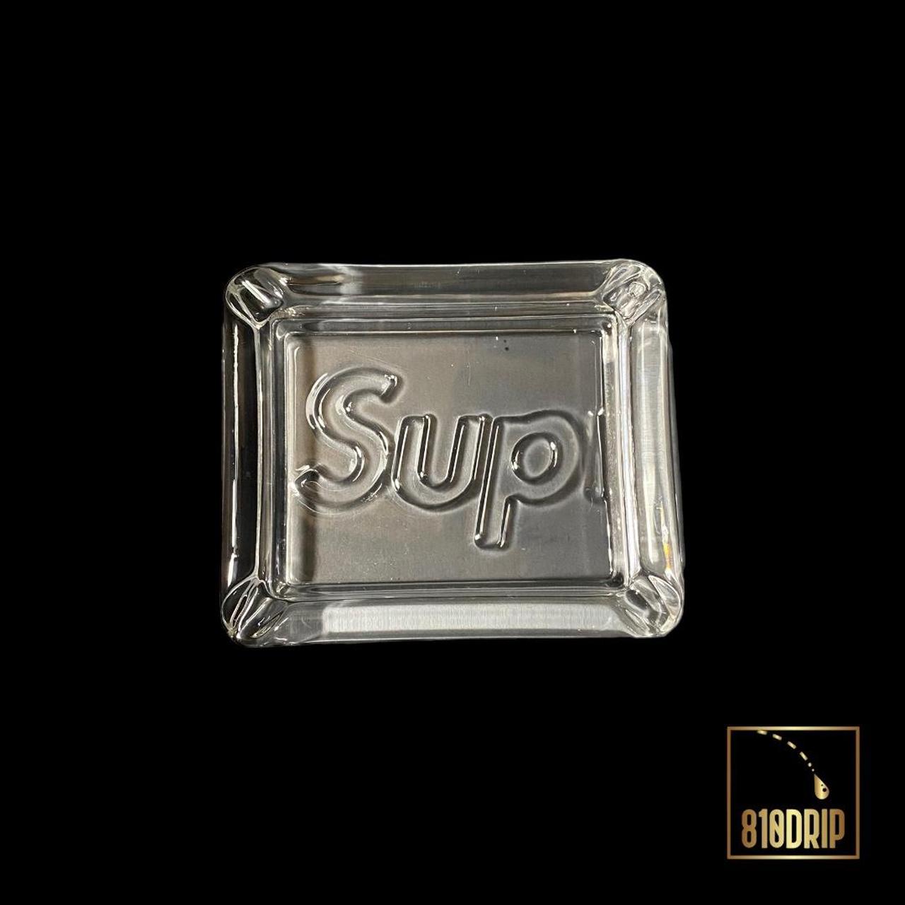 Supreme Debossed Glass Ashtray... - Depop