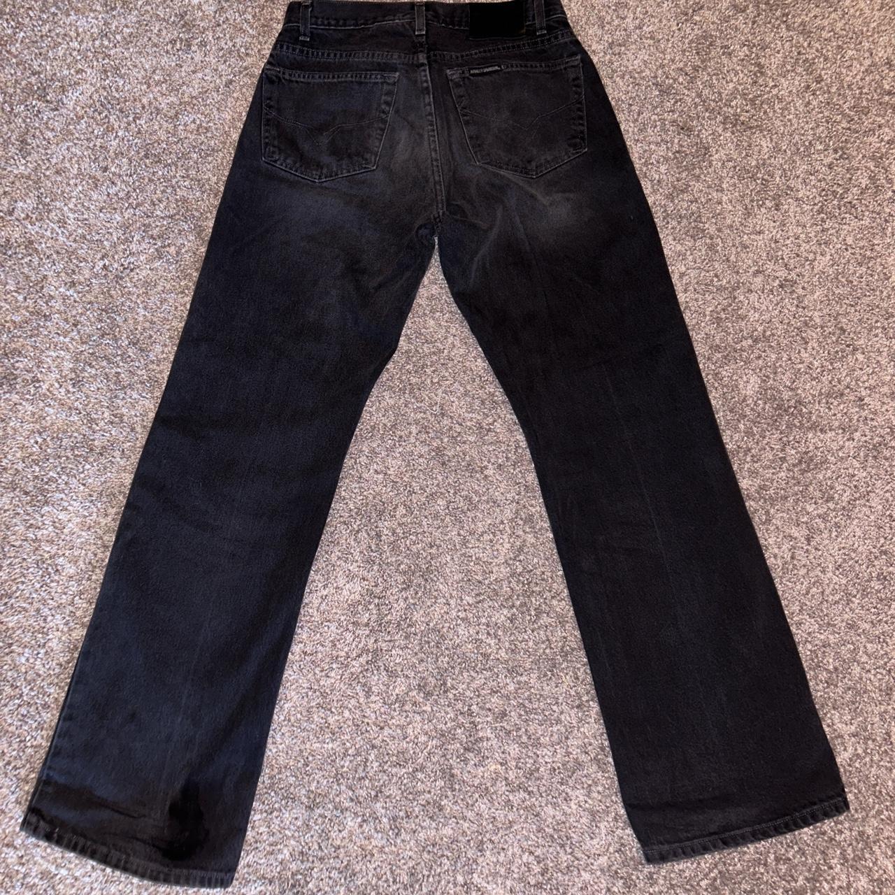 harley davidson jeans black