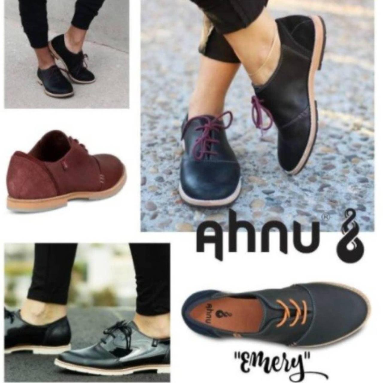 Ahnu emery hot sale leather oxford shoes