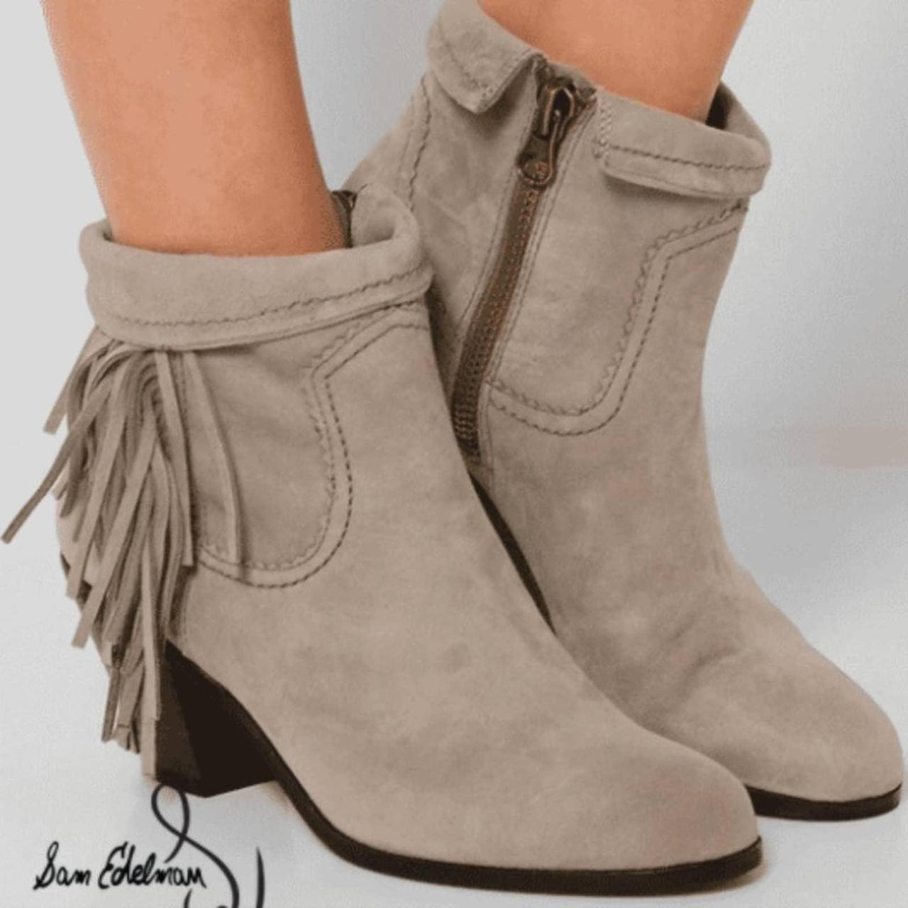 Sam edelman best sale green boots