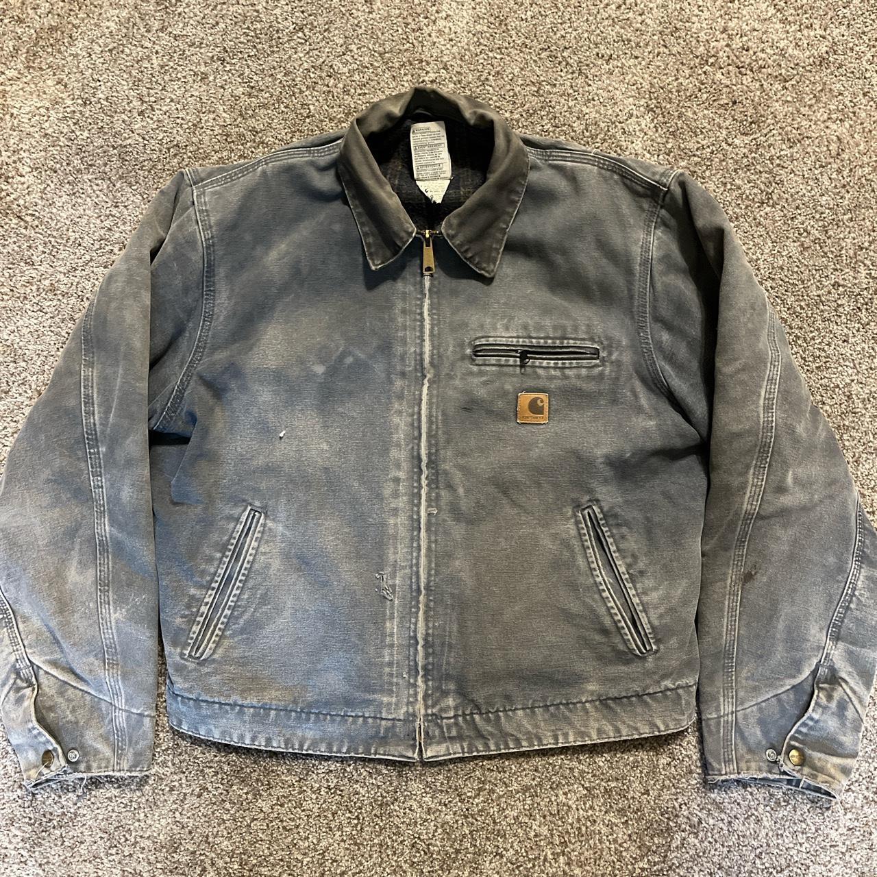 2004 Carhartt Detroit J97 JPL jacket in great shape.... - Depop