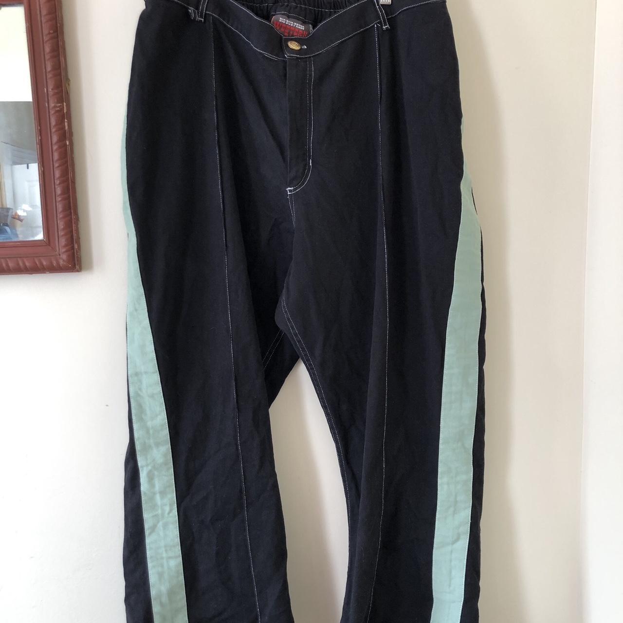 Big bud press western pants 1XL with side stripe... - Depop