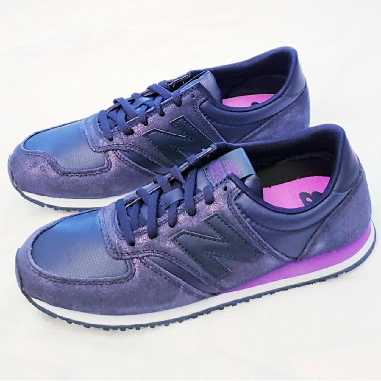 New Balance Women Purple Sneakers... - Depop