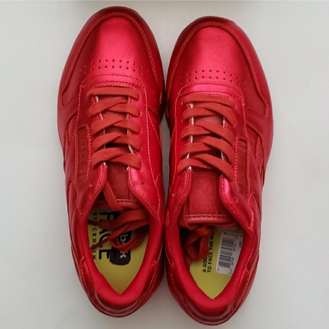 red reebok classics womens