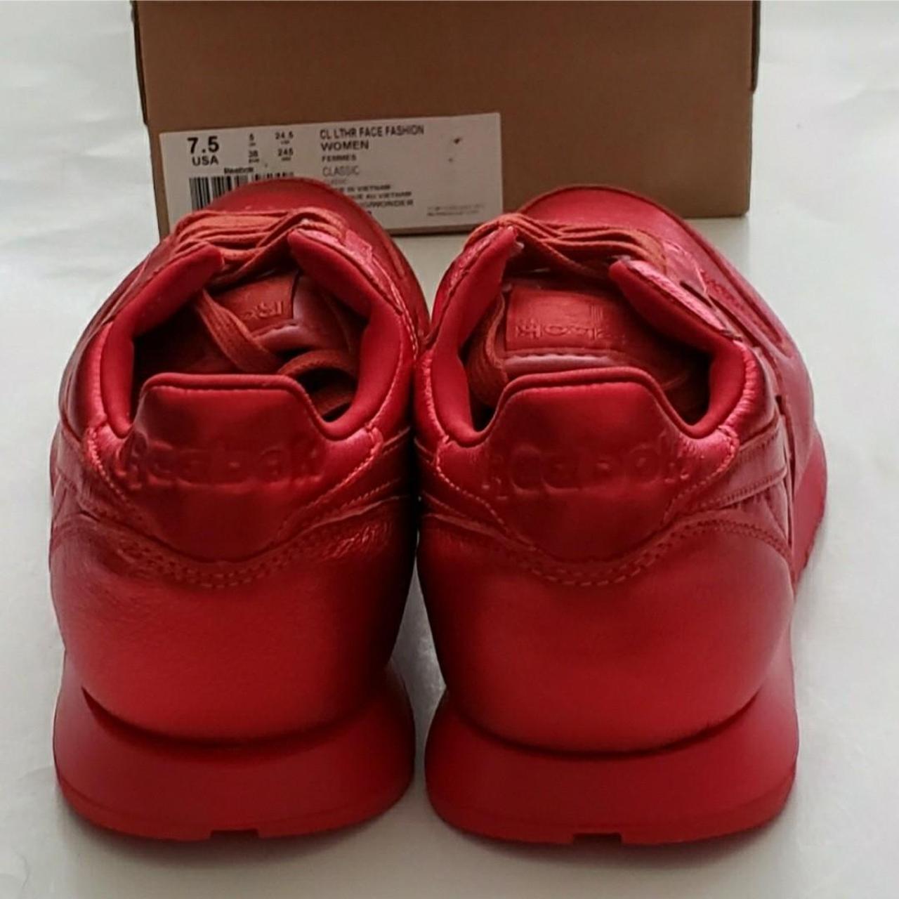 red reebok shoes womens