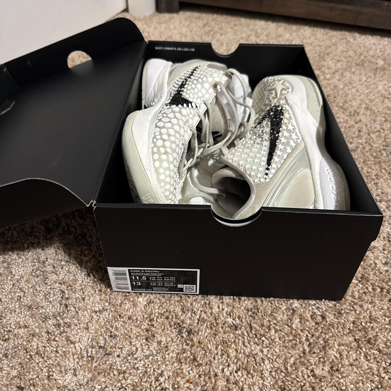 Nike Men's Sneakers - White/Grey - US 11.5 – Nike… - image 6