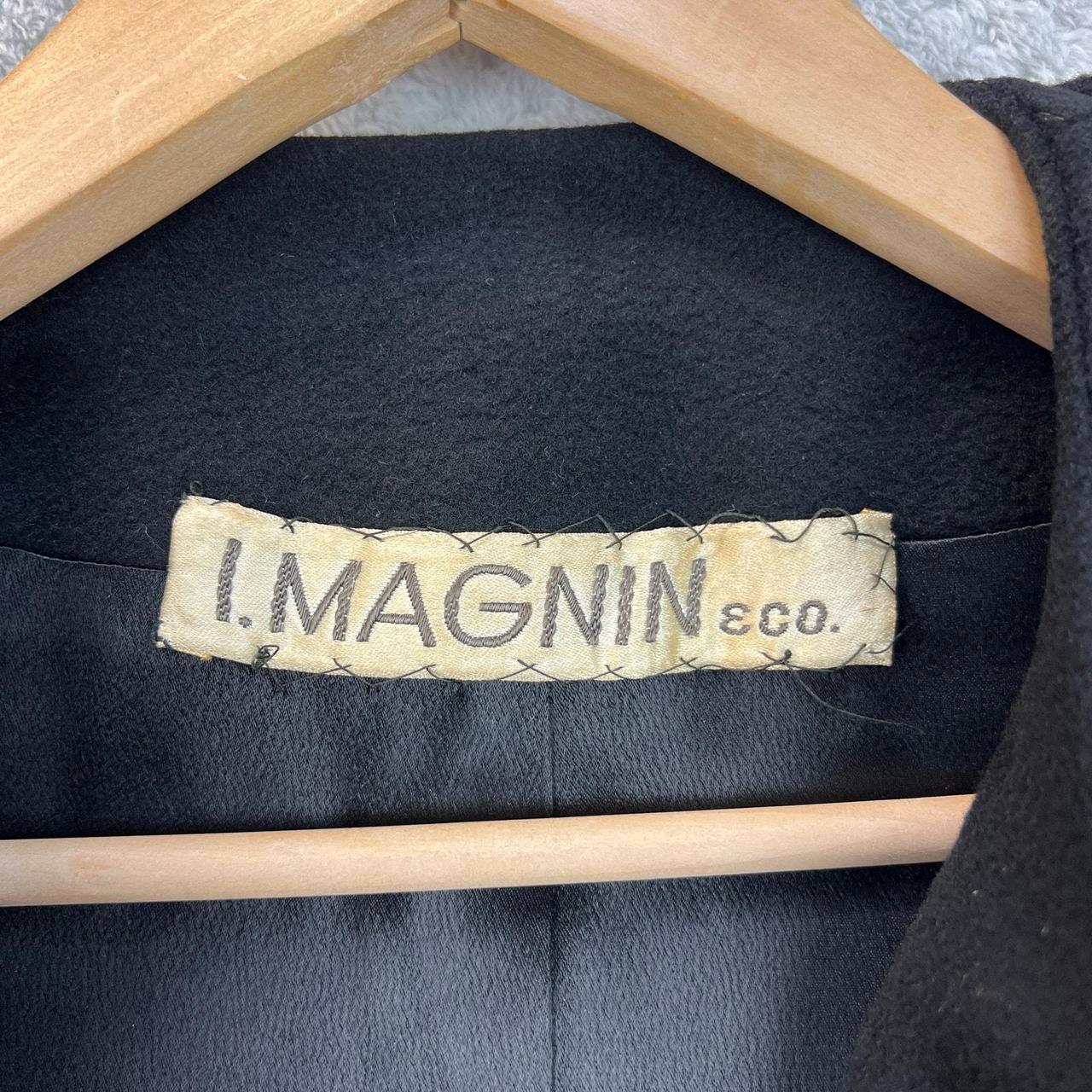 I. Magnin Women's Wool Jacket - Black - L – Beaut… - image 3