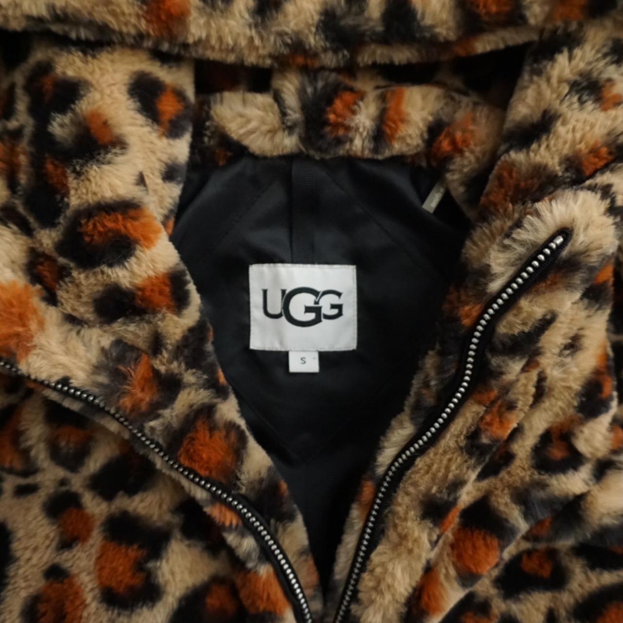 Ugg on sale leopard coat