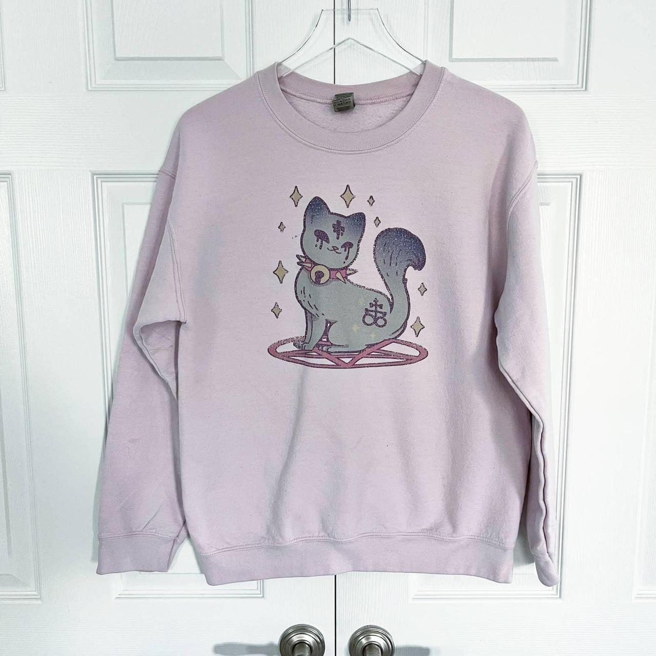 Cat discount graphic sweatshirt